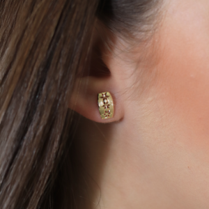 Brinco Chapinha Flores