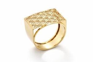 Anel Geométrico Maxi